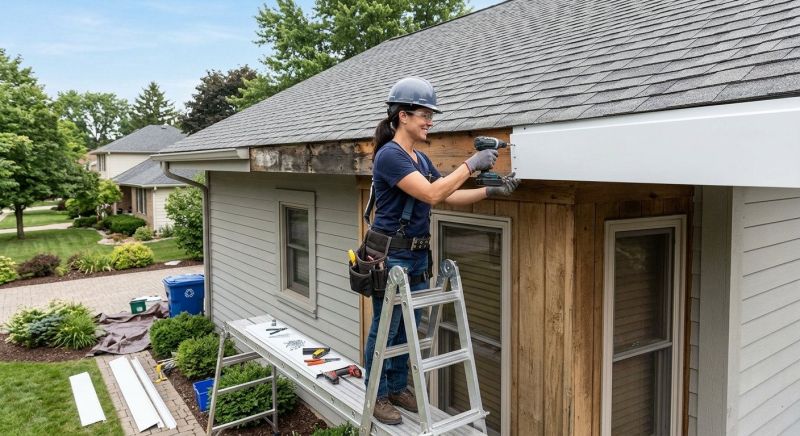 Aluminum Trim Installation in Wilmington, NC