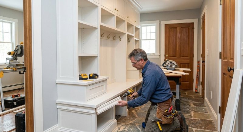 Built In Tv Cabinetry in Charlotte, NC