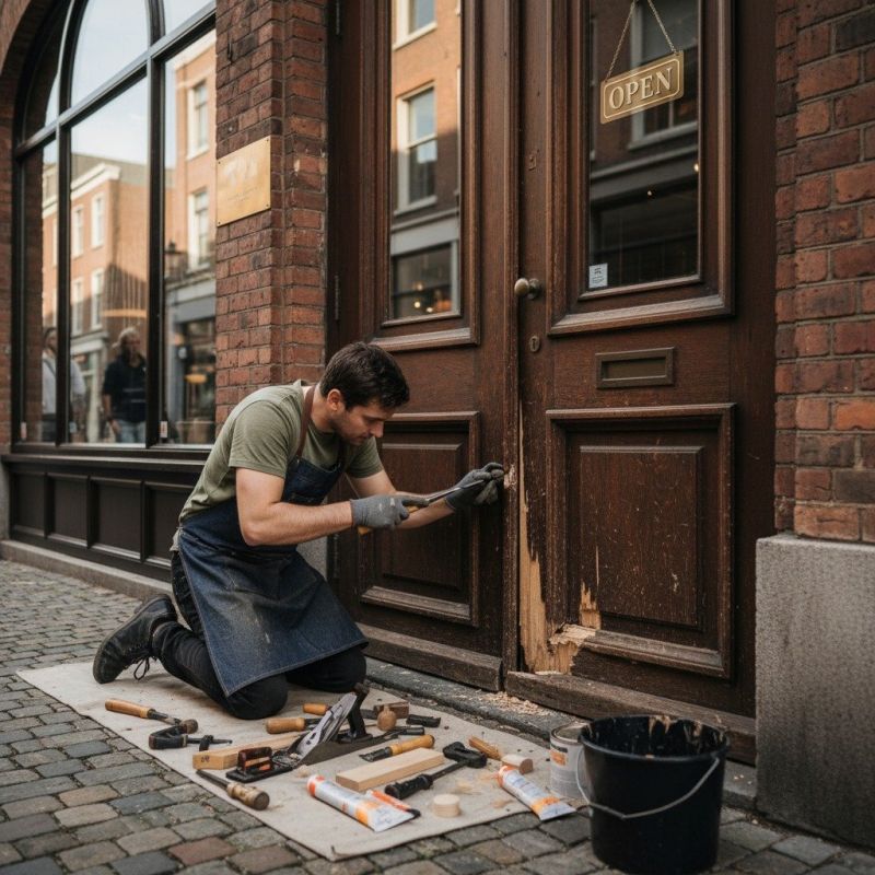 Exterior Door Trim Repair