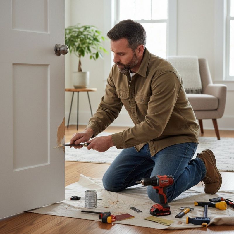 Exterior Door Trim Repair