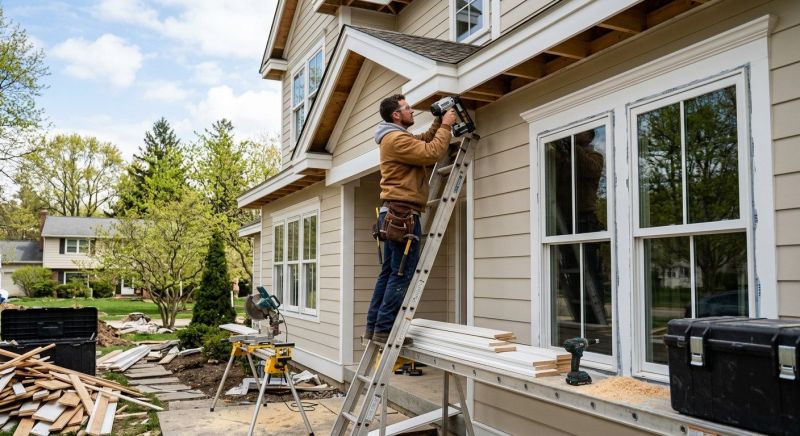 Exterior Trim Carpentry in Kansas City, KS