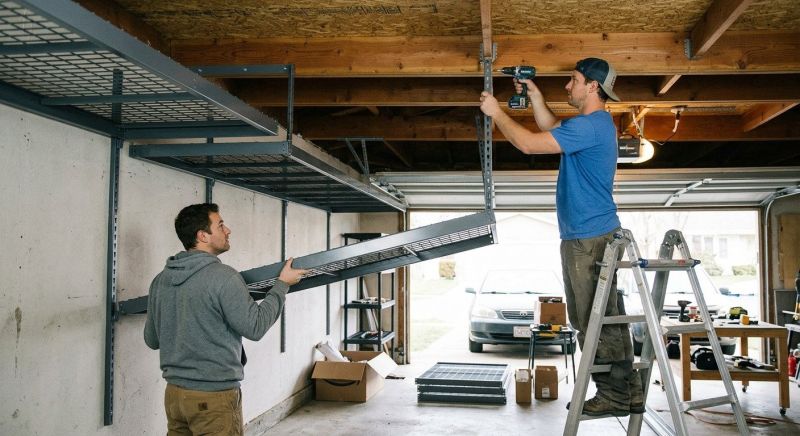 Garage Tool Rack Installation in Prince Georges County, MD