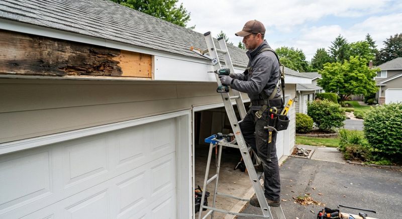 Metal Fascia Repair in Conroe, TX