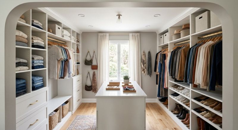 Mudroom Closet Installation in Charlotte, NC